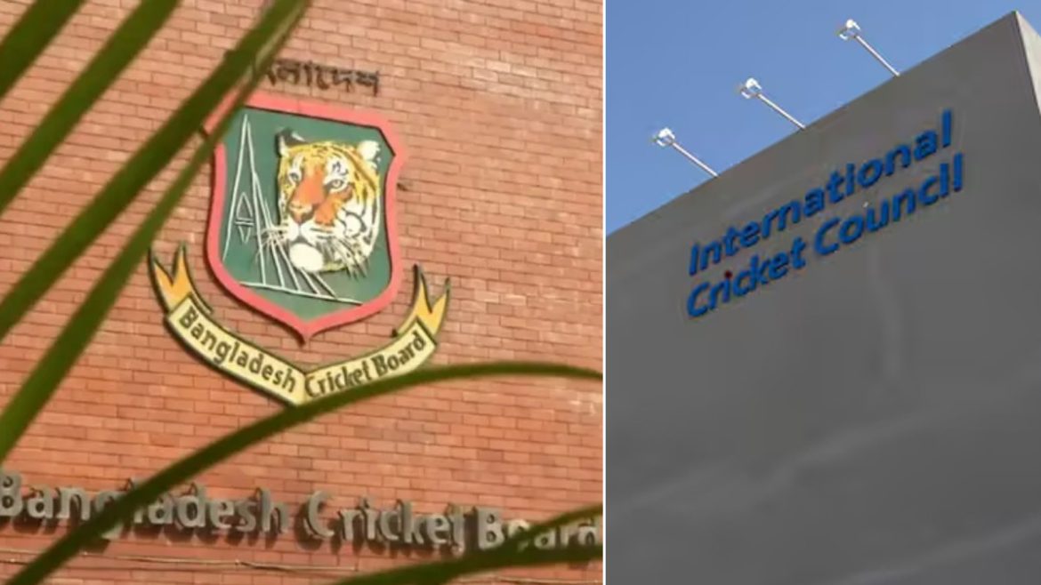 বাংলাদেশকে ২৪ ঘণ্টার আল্টিমেটাম দিলো আইসিসি, খেলতে হবে ভারতেই