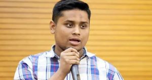 বাংলামোটরে ‘গণভিক্ষা কর্মসূচি’ ঘোষণা এমপি হাসনাতের